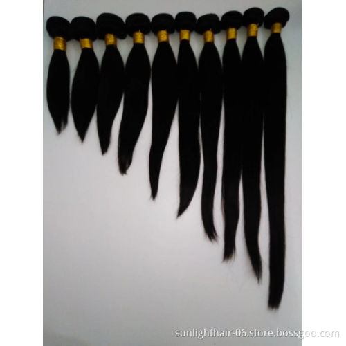 Populaire Meche bresilienne extensions de cheveux humain couleur deep wave bundles with frontal closure cheveux humain